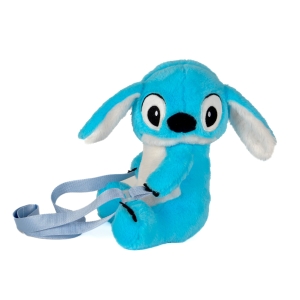 Stitch Peluş Omuz Çantası Mavi